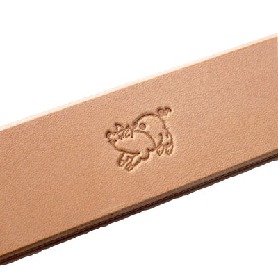 Studio D'Artisan B-82 Leather Belt (Natural) - Okayama Denim Accessories - Selvedge