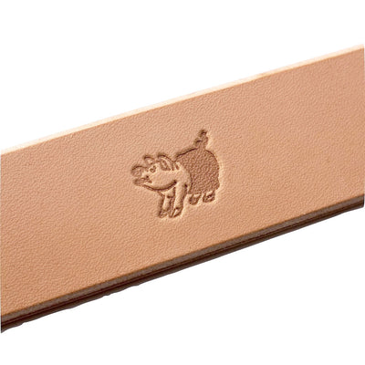 Studio D'Artisan B-82 Leather Belt (Natural) - Okayama Denim Accessories - Selvedge
