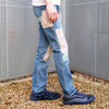 Studio D'Artisan Boro "Sashiko Denim" Jeans (Relax Tapered)