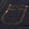 Studio D'Artisan 14oz. Selvedge Denim Work Shirt - Okayama Denim Shirt - Selvedge