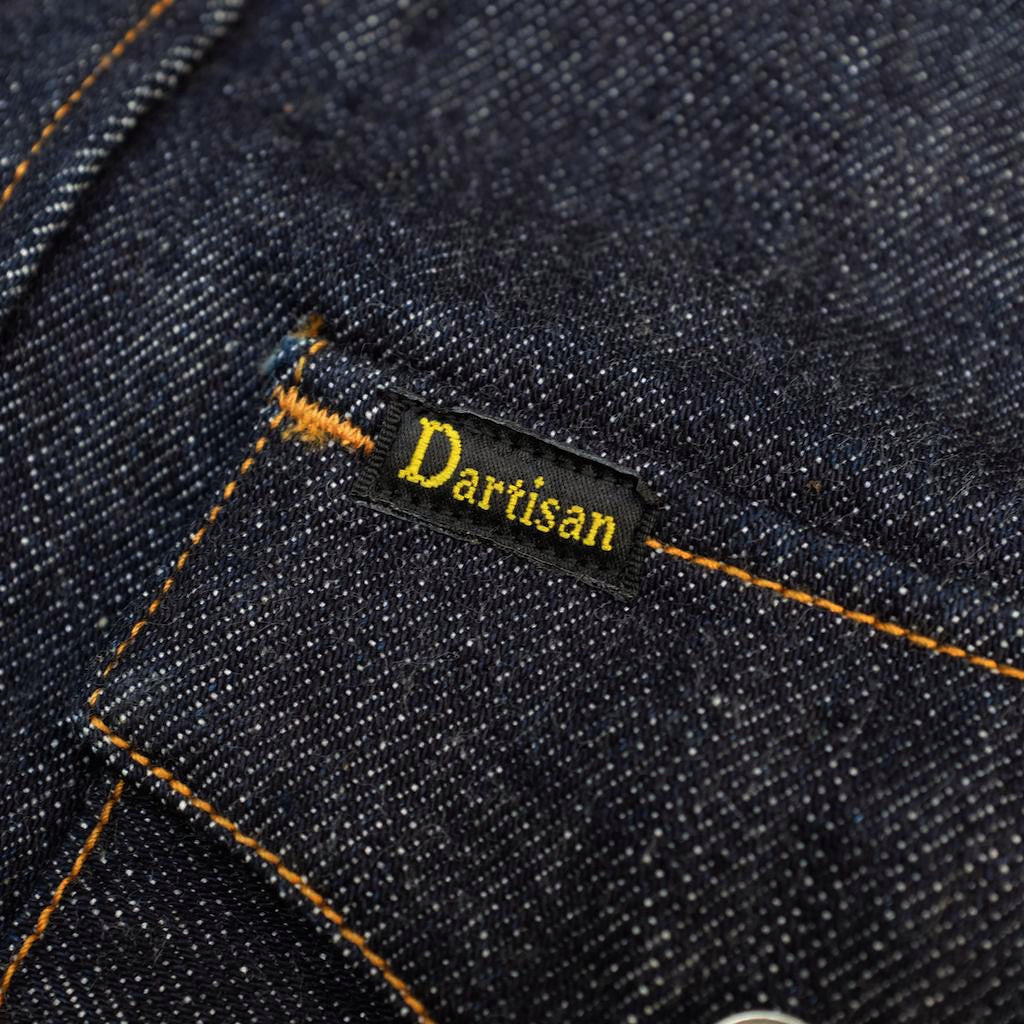 Studio D'Artisan 14oz. Selvedge Denim Western Shirt - Okayama Denim Shirt - Selvedge