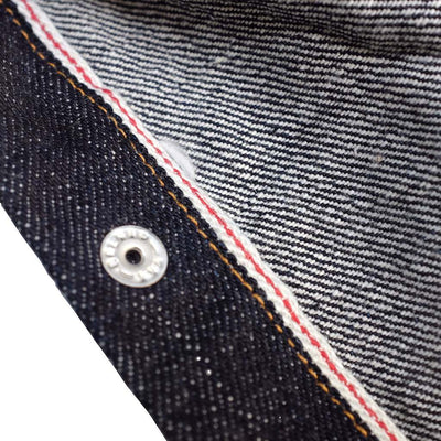 Studio D'Artisan 14oz. Selvedge Denim Western Shirt - Okayama Denim Shirt - Selvedge