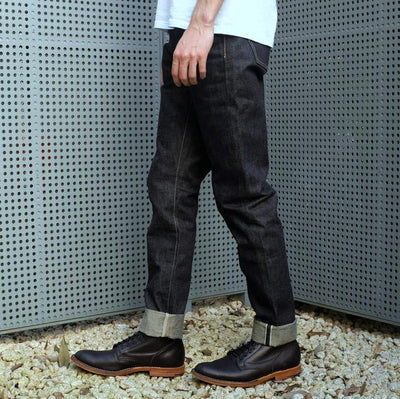 Studio D'Artisan 15oz. Foxfibre® Organic Selvedge Jeans (Roadrunner) - Okayama Denim Jeans - Selvedge