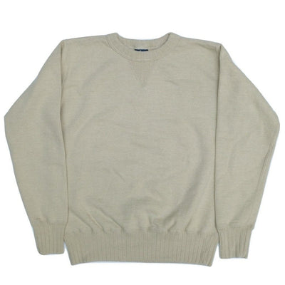 Studio D'Artisan Foxfibre® Organic Loopwheel Crewneck Sweatshirt (Roadrunner) - Okayama Denim Sweatshirt - Selvedge