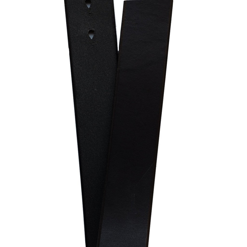 Studio D'Artisan B-81 Leather Belt (Black) - Okayama Denim Accessories - Selvedge