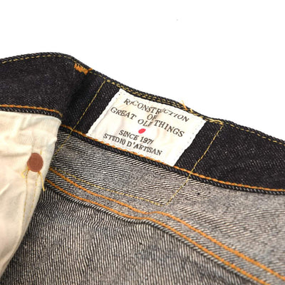 Studio D'Artisan SD-107 (Slim Tapered) - Okayama Denim Jeans - Selvedge