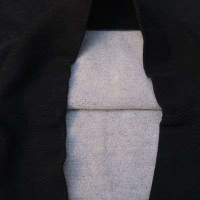 Studio D'Artisan Black Indigo Dyed Crewneck Sweatshirt