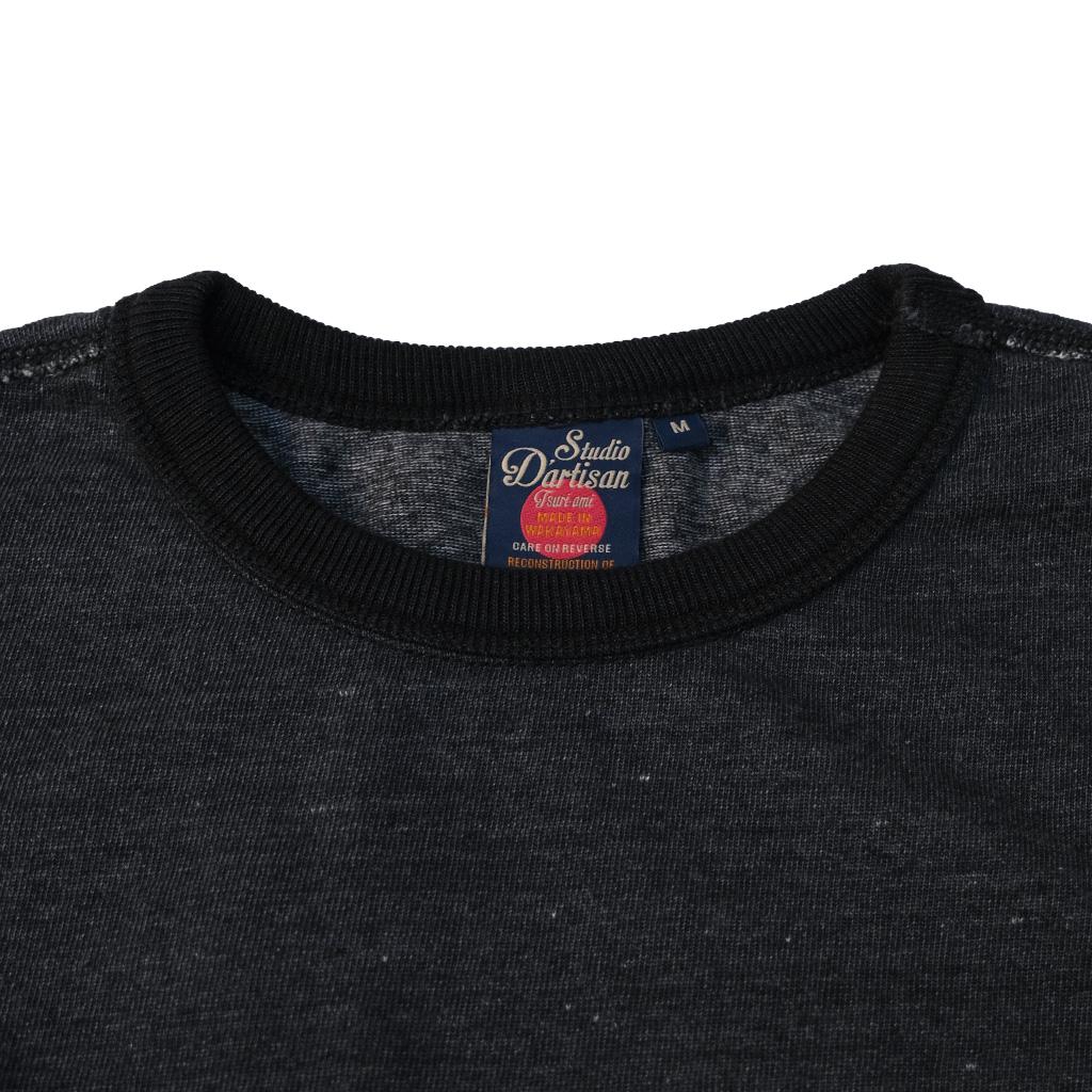 Studio D'Artisan Black Indigo Dyed LS Tee