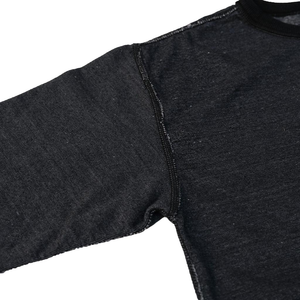 Studio D'Artisan Black Indigo Dyed LS Tee