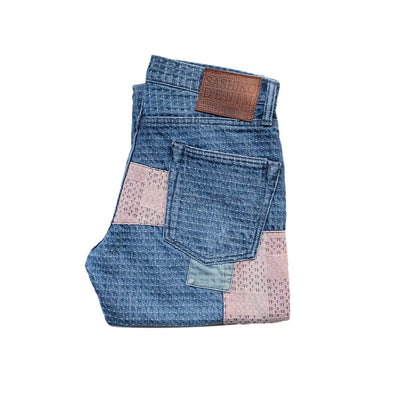 Studio D'Artisan Boro "Sashiko Denim" Jeans (Relax Tapered)