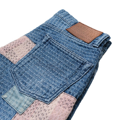Studio D'Artisan Boro "Sashiko Denim" Jeans (Relax Tapered)