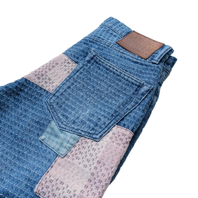 Studio D'Artisan Boro "Sashiko Denim" Jeans (Relax Tapered)