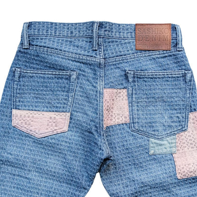 Studio D'Artisan Boro "Sashiko Denim" Jeans (Relax Tapered)