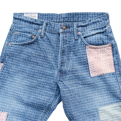 Studio D'Artisan Boro "Sashiko Denim" Jeans (Relax Tapered)