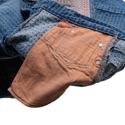 Studio D'Artisan Boro "Sashiko Denim" Jeans (Relax Tapered)