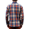Studio D'Artisan Check Flannel Shirt (Orange)