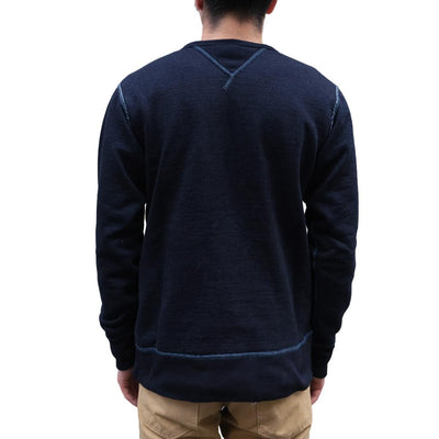 [Pre-Order] Studio D'Artisan Indigo Dyed Crewneck Sweatshirt