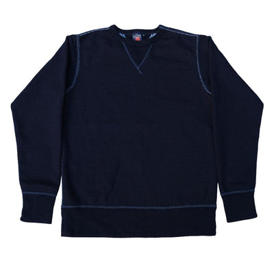 [Pre-Order] Studio D'Artisan Indigo Dyed Crewneck Sweatshirt