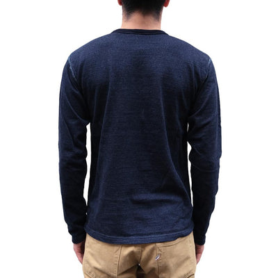 Studio D'Artisan Indigo Dyed LS Tee