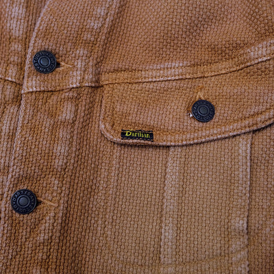 Studio D'Artisan Kakishibu Dyed Sashiko Ranch Jacket