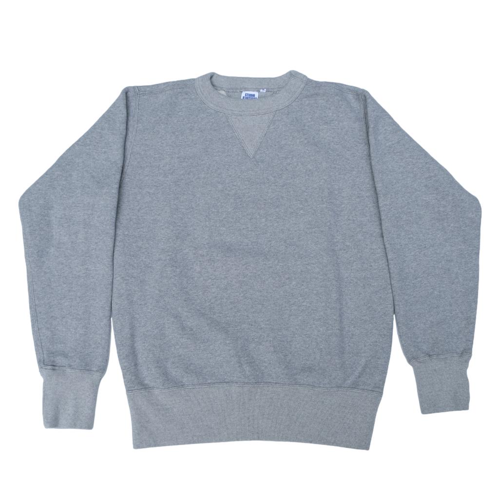 Studio D'Artisan Loopwheel Crewneck Sweatshirt (Gray)