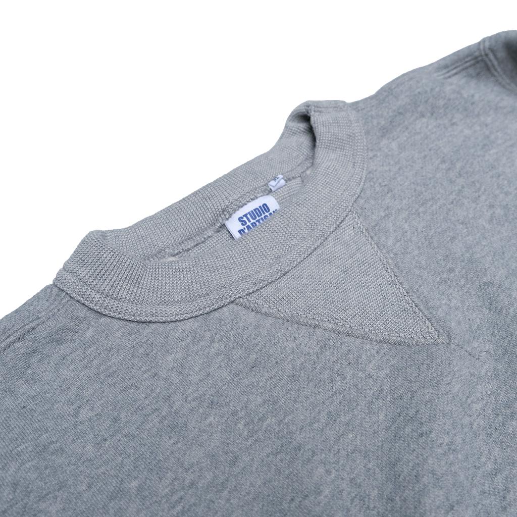 Studio D'Artisan Loopwheel Crewneck Sweatshirt (Gray)