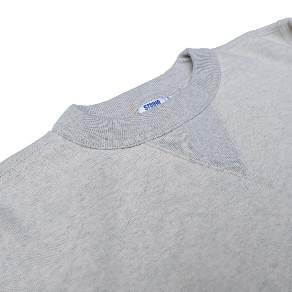 Studio D'Artisan Loopwheel Crewneck Sweatshirt (Oatmeal)
