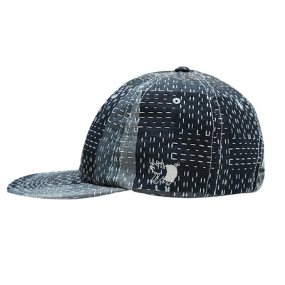 Studio D'Artisan "Noragi Sashiko" Baseball Cap (Black)