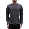 [Pre-Order] Studio D'Artisan Suvin Gold L/S Henley (Mock Black)