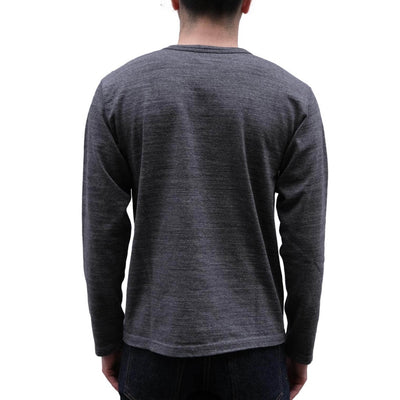 [Pre-Order] Studio D'Artisan Suvin Gold L/S Henley (Mock Black)