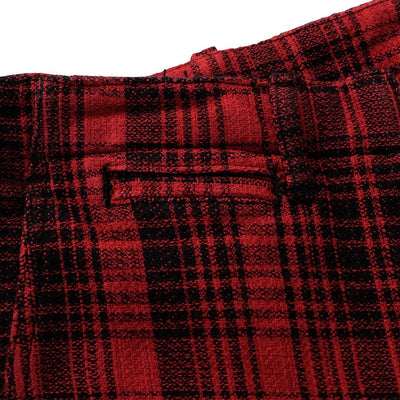 Studio D'Artisan "Hinode" Heavyweight Flannel Pants (Regular Straight)