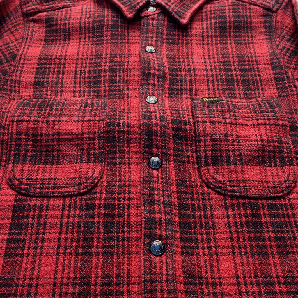 Studio D'Artisan "Hinode" Heavyweight Flannel Shirt