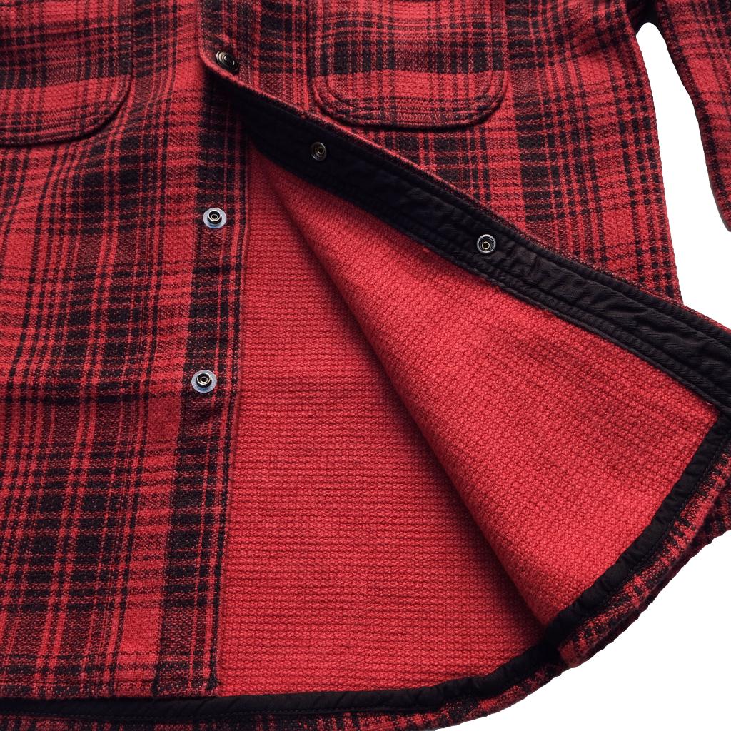 Studio D'Artisan "Hinode" Heavyweight Flannel Shirt