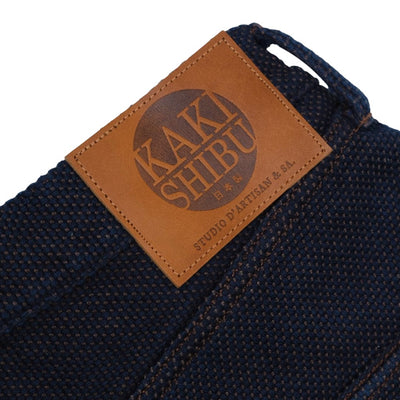 Studio D'Artisan Indigo Kakishibu Sashiko Selvedge Pants (Regular Straight)