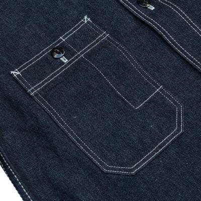 Studio D'Artisan Selvedge Denim Work Shirt