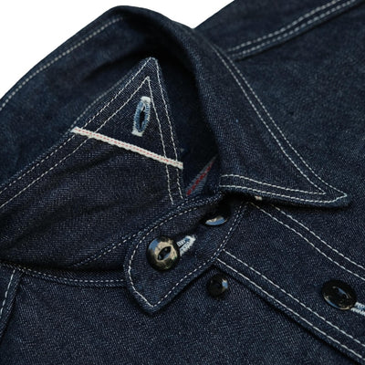 Studio D'Artisan Selvedge Denim Work Shirt