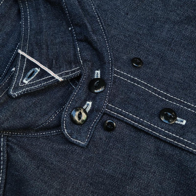 Studio D'Artisan Selvedge Denim Work Shirt