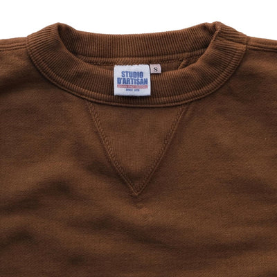 Studio D'Artisan Kakishibu Dyed Crewneck Sweatshirt