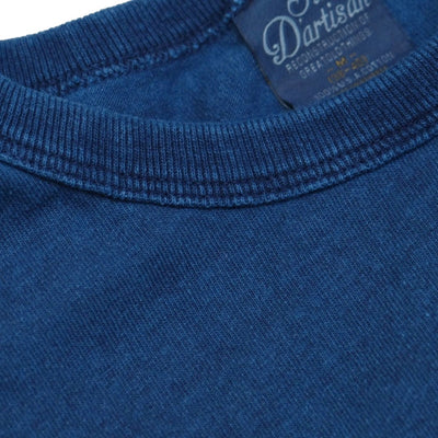 Studio D'Artisan "Mount Fuji" Light Indigo Bassen Tee