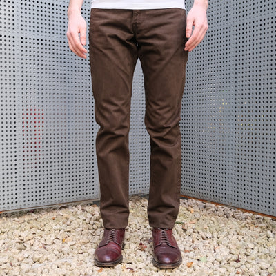 Studio D'Artisan Amami Dorozome "Easterner" Jeans (Dark Brown)