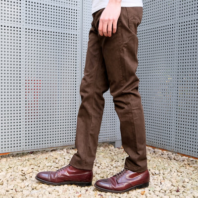 Studio D'Artisan Amami Dorozome "Easterner" Jeans (Dark Brown)