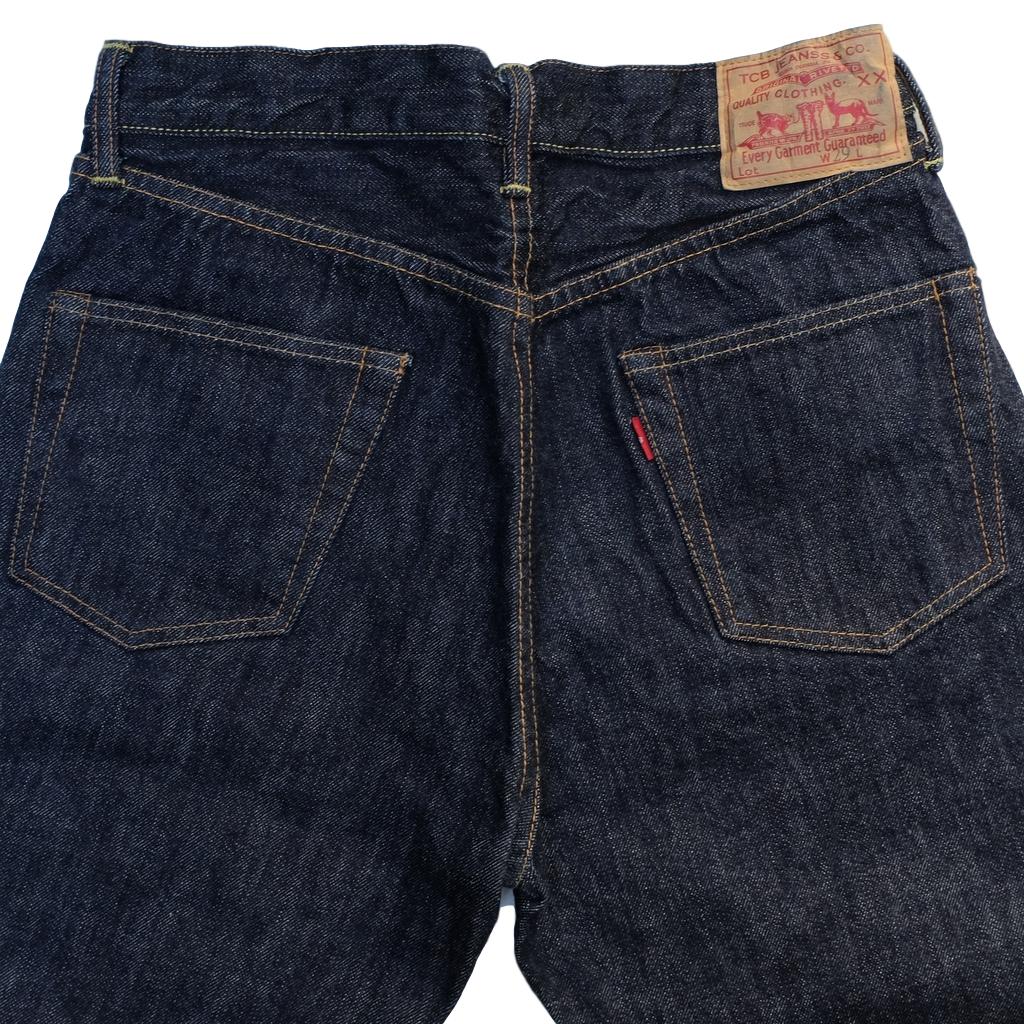 TCB 50's Regular Straight Selvedge Jeans - Okayama Denim