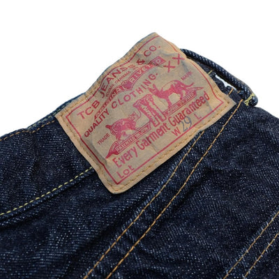 TCB 50's Regular Straight Selvedge Jeans - Okayama Denim Jeans - Selvedge