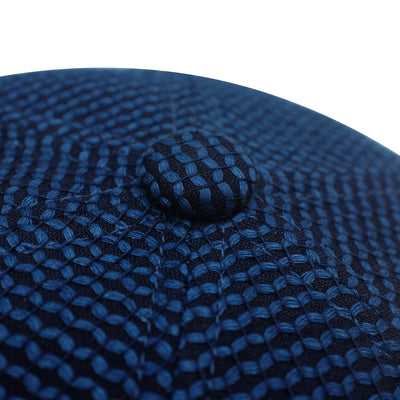 OD+FM Indigo Sashiko 6-panel Baseball Cap