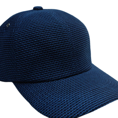 OD+FM Indigo Sashiko 6-panel Baseball Cap