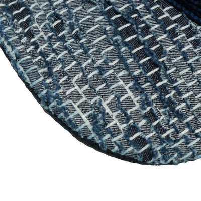 The Factory Made Distressed Multi 6-panel Sashiko Cap
