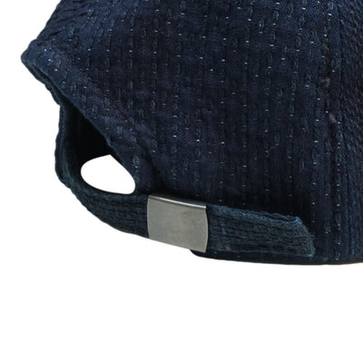 The Factory Made Distressed Multi 6-panel Sashiko Cap
