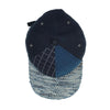 The Factory Made Distressed Multi 6-panel Sashiko Cap