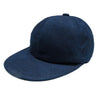 The Factory Made Sashiko 6-Panel Cap (Blue)