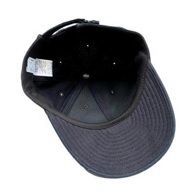 The Factory Made Sashiko 6-Panel Cap (Navy)